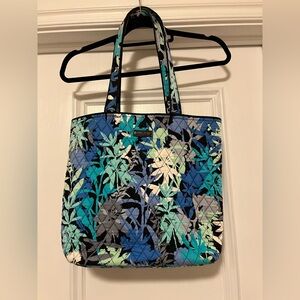 Vera Bradley Crosstown Tote in Camofloral Pattern Print Quilted Tote